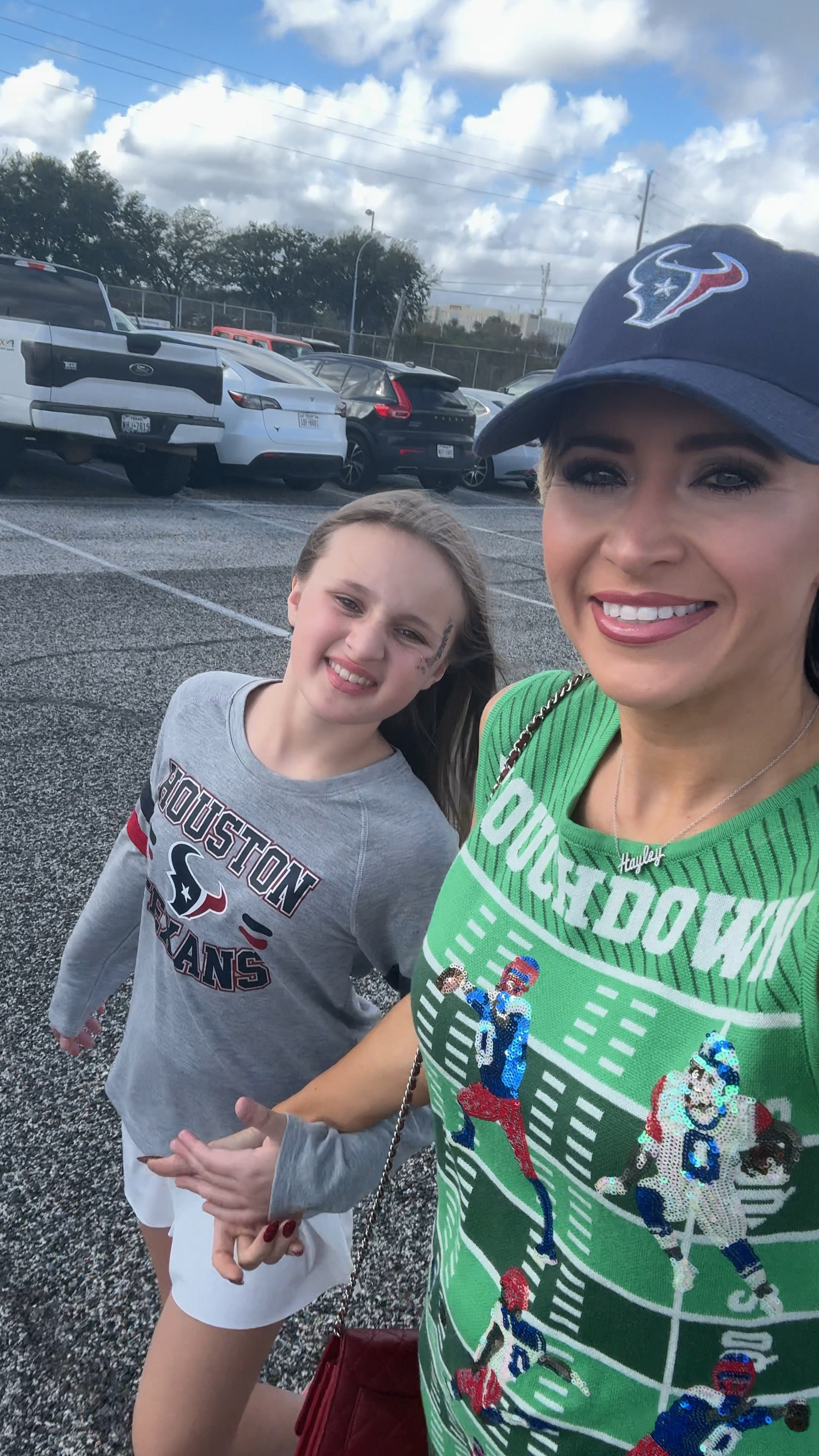 Game day outfit check for the Texans game last weekend 

NFL, game day look, football. Queen of sparkles, football dress 

#LTKFindsUnder50 #LTKSaleAlert #LTKFamily