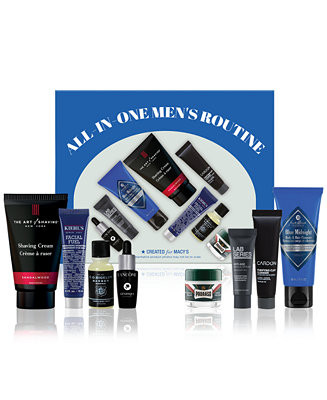 8-Pc. All-In-One Men's Routine Skincare Set | Macy's