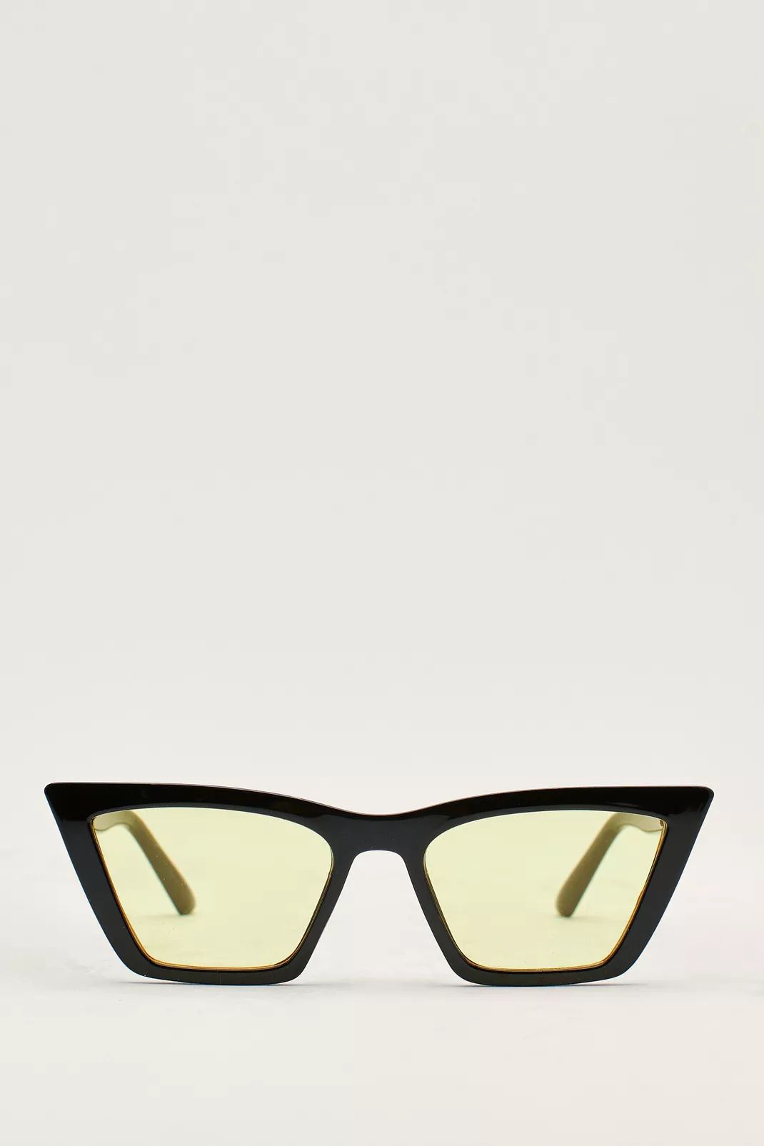 Square Cat Eye Plastic Sunglasses | Nasty Gal (US)