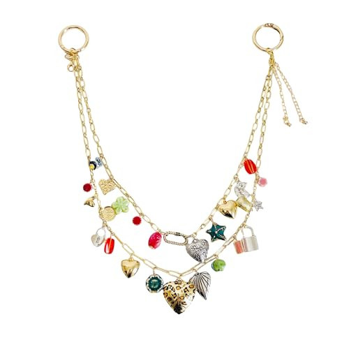 QTMY Chain Keychain Bag Charms for Handbag Purse Backpack Accessories for Bogg Bag,782 | Amazon (US)
