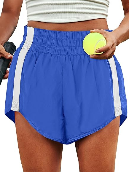 ANRABESS Womens Running Shorts Quick Dry High Waisted Summer Athletic Workout Tennis Shorts Gym S... | Amazon (US)