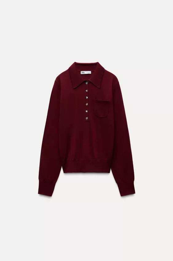 POLO BASIC MISTO LANA | Zara IT