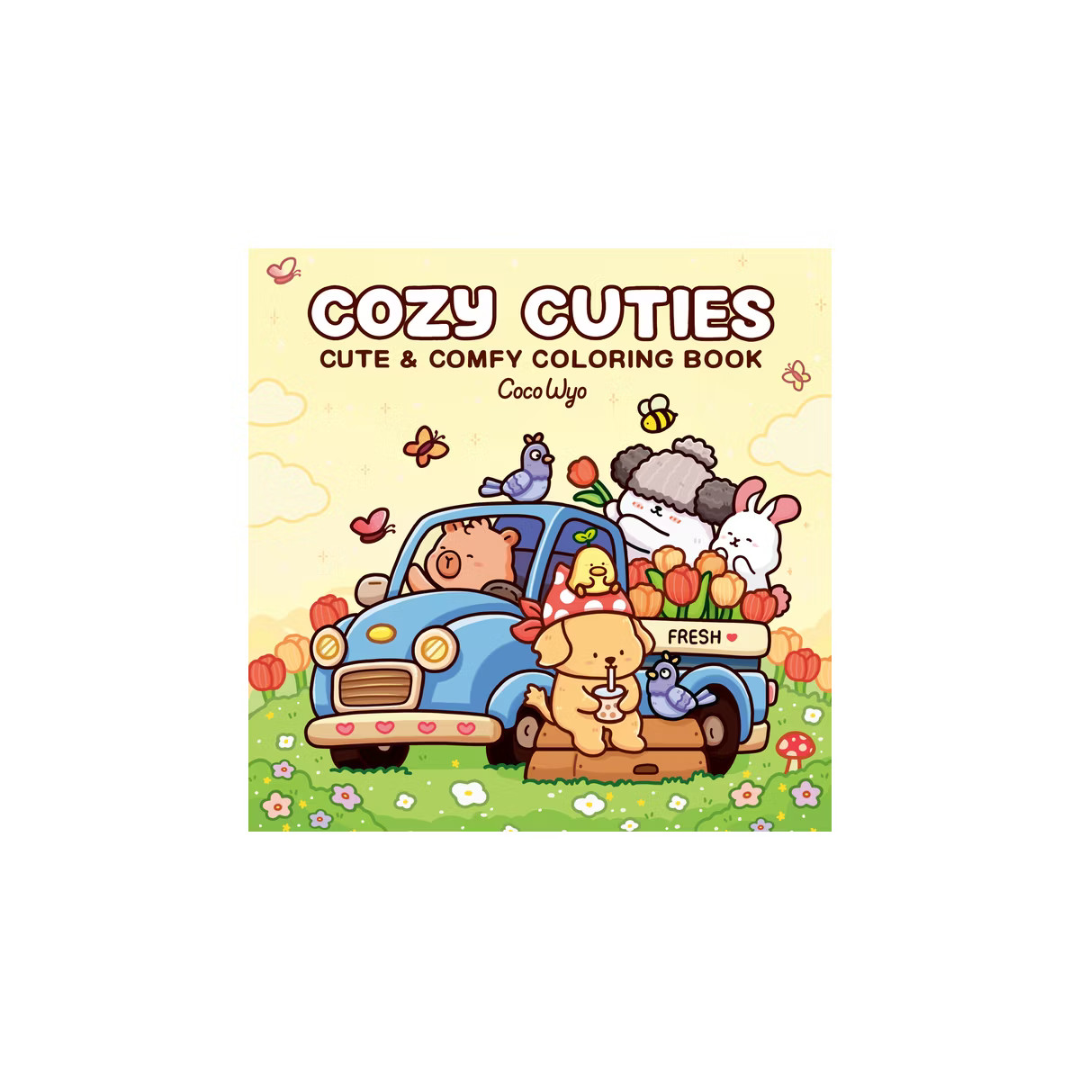 Cozy Cuties - (Cozy Spaces Coloring) by Coco Wyo (Paperback) | Target
