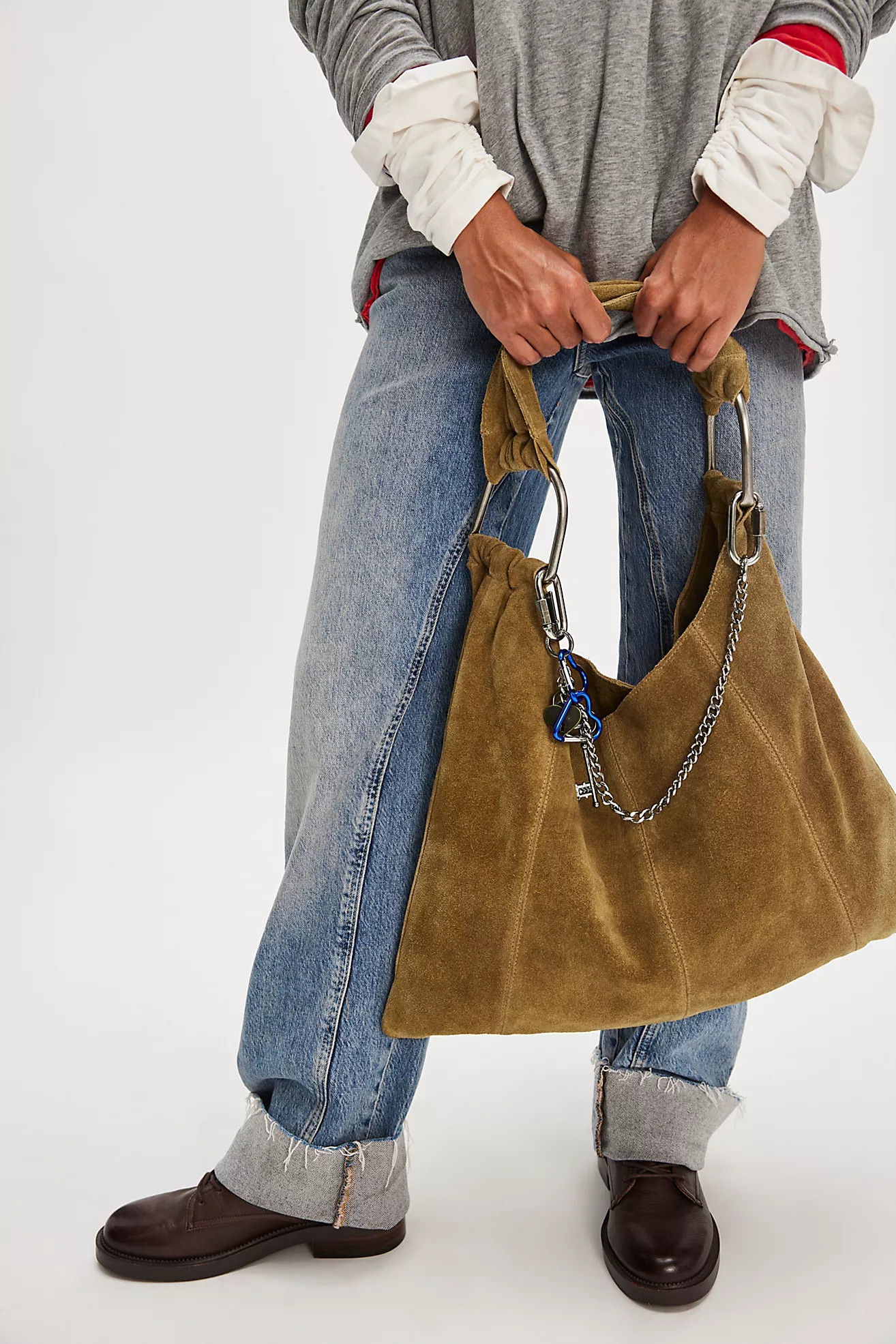 Bobbi Slouch Suede Tote | Free People (Global - UK&FR Excluded)