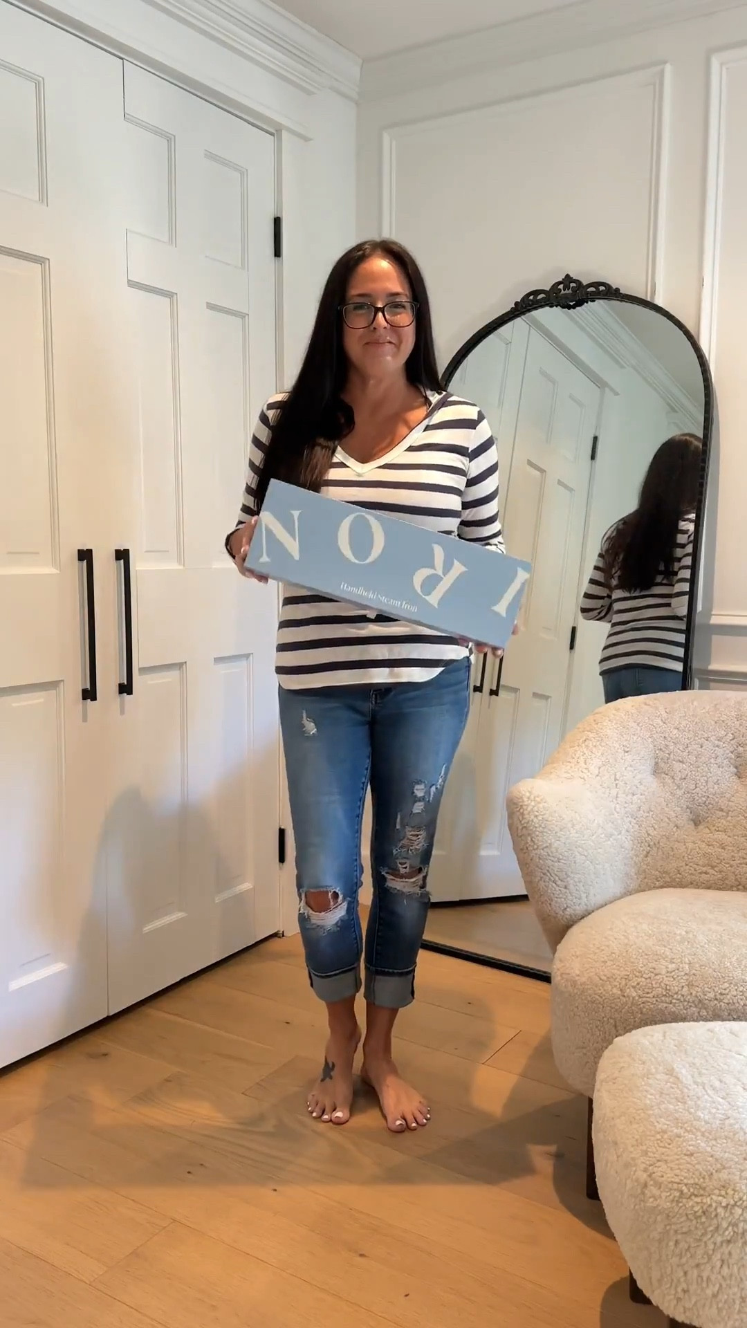 This travel find was featured on the Today Show and was also named one of Oprah’s Favorite Things. The Nori Press has an optional steam option, comes in different colors, and you can purchase an optional travel case. Watch this iron in action. No ironing board necessary.  ✨


#LTKStyleTip #LTKWorkwear #LTKTravel