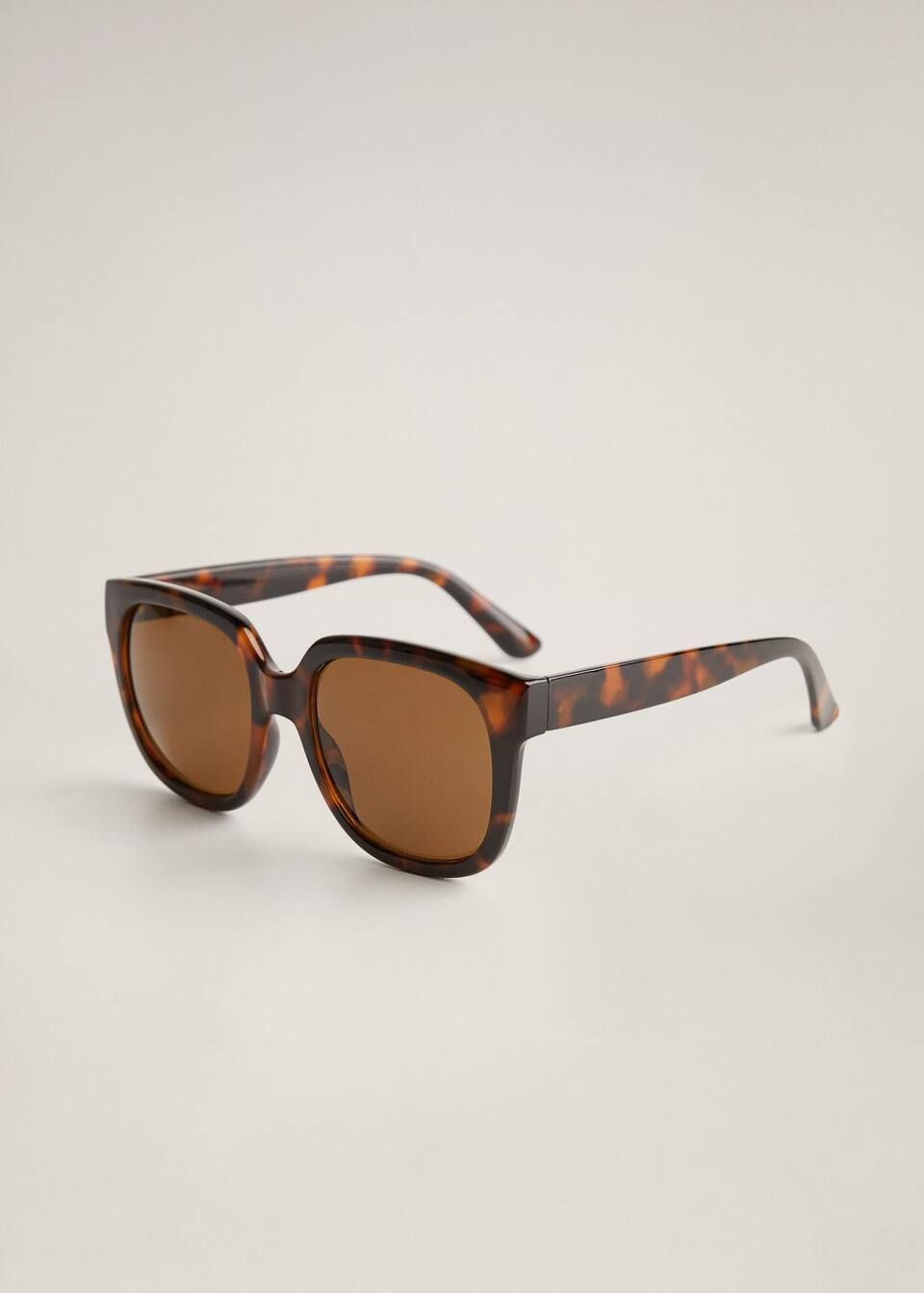 Tortoiseshell oversize sunglasses | MANGO (US)