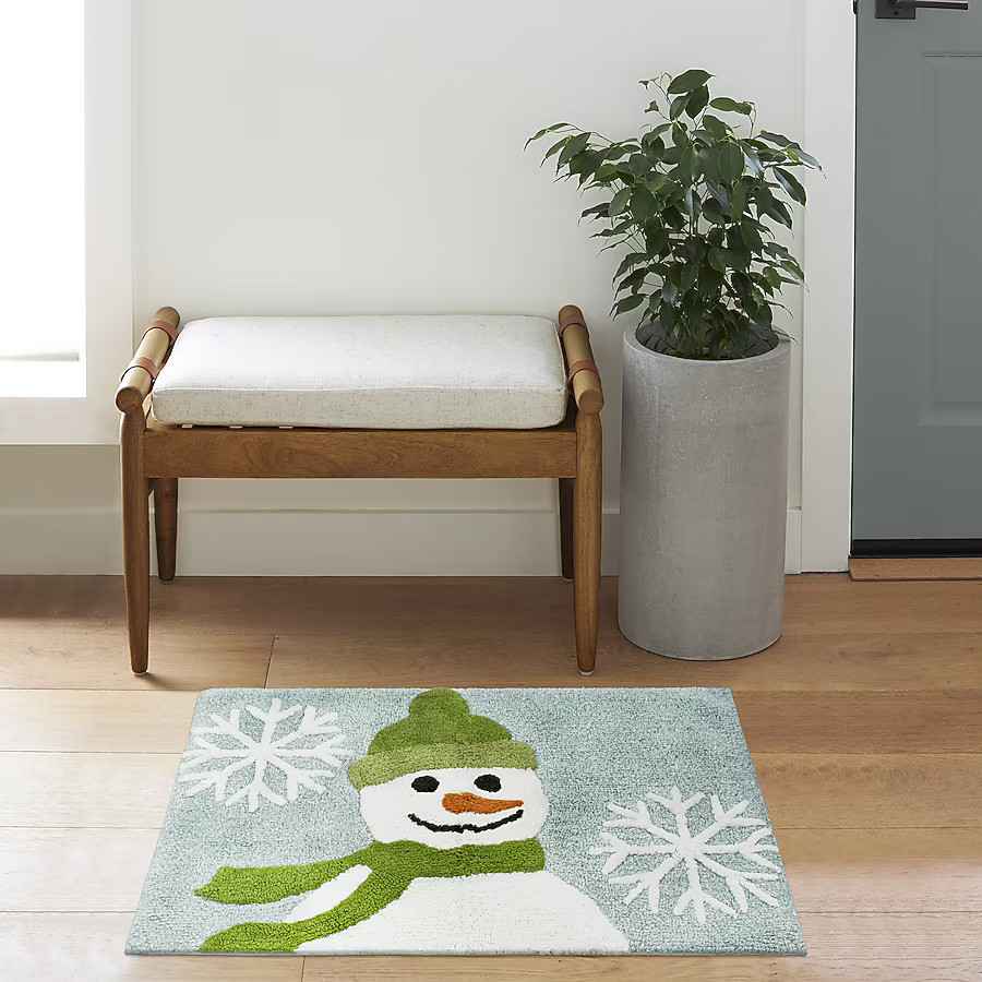 Holiday Living 20-in x 30-in Noel Cool Cotton Bath rug | Lowe's