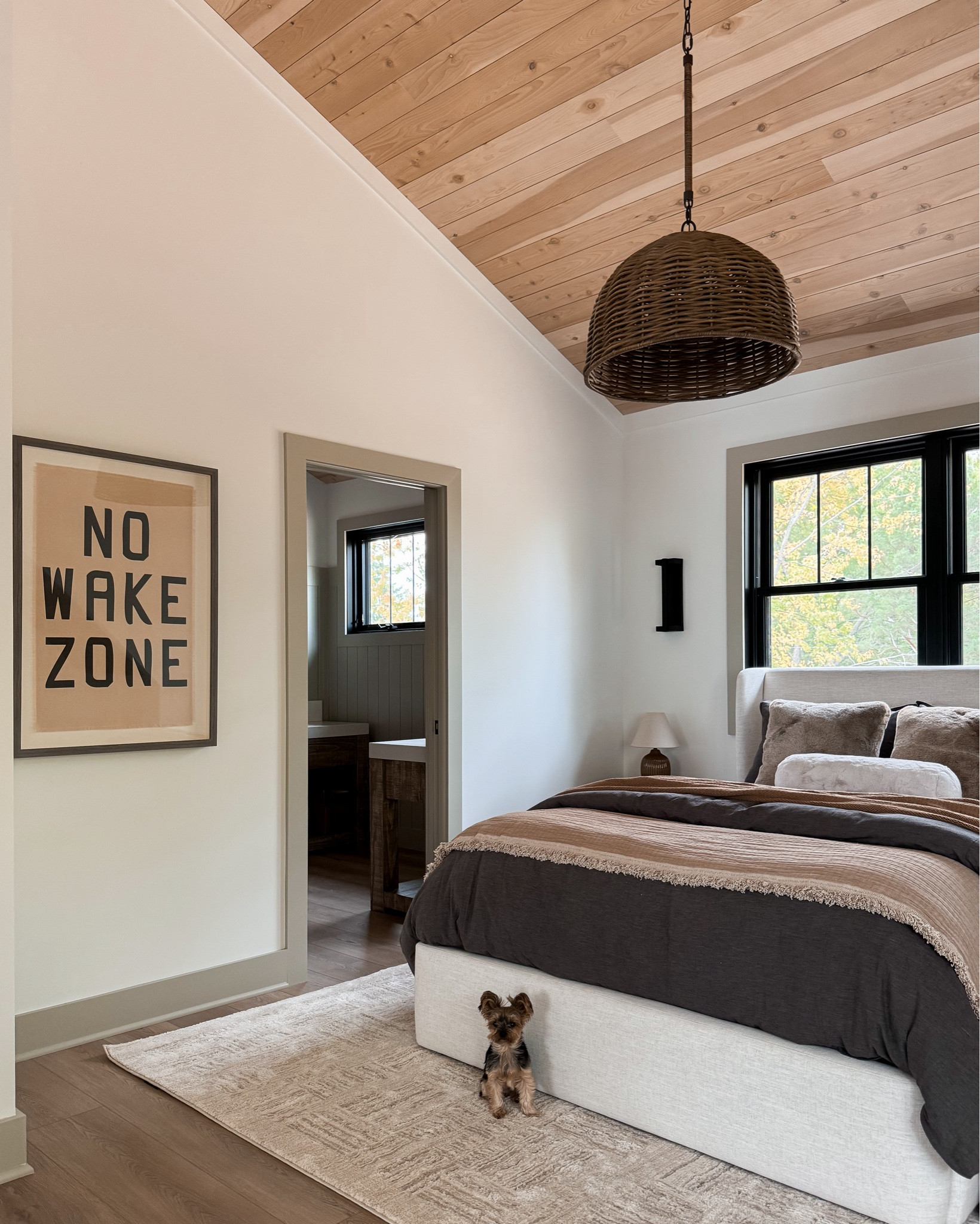 It’s a no wake some at the cabin! We sleep in till whenever we want! Target bedding for the win to create this cozy sleeping space!

#LTKFindsUnder100 #LTKHome #LTKStyleTip