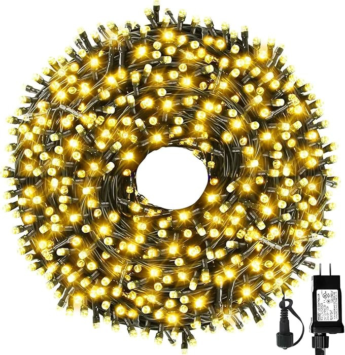 Upgraded 105FT 300LEDs Christmas Lights Outdoor Indoor String Lights 8 Modes Memory Function for ... | Amazon (CA)