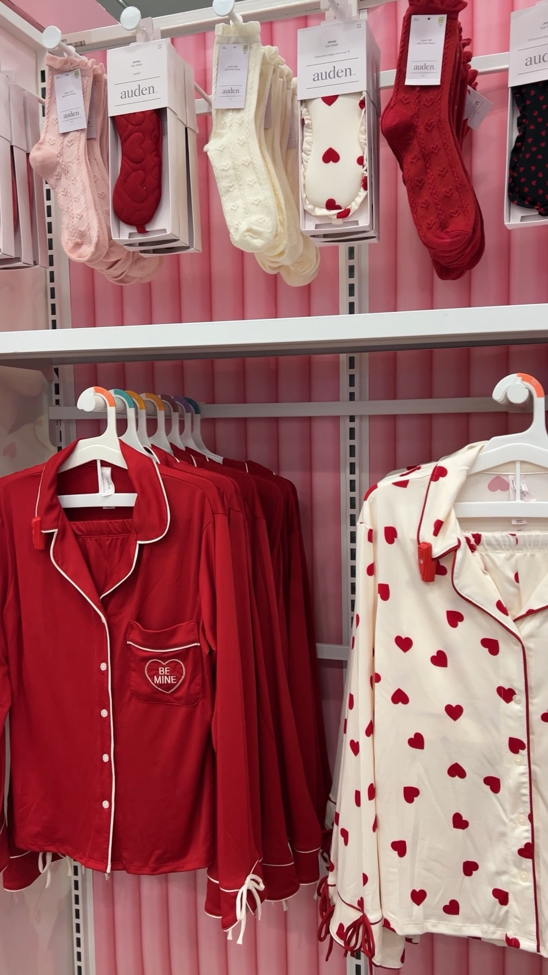 You’re going to seriously love EVERYTHING here!! Target just released the cutest pajamas, socks, hair accessories and Valentine’s Day styles! Make sure you run to your local Target or check my  🔗 below! I’m obsessed 😍 

Comfy style, Target finds, Target style, Target fashion, Target run, target trends, casual looks, Target dollar spot, new at Target, vday pjs, Valentine’s Day, , pink everything, shop with me at Target #targetrun #valentinesdaygifts #datenights #targetshopping #galentinesday

#LTKFindsUnder50 

#LTKValentine