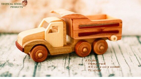 Dump Truck | Wooden Truck | Wooden Car | Wooden Toys | Gift for boys | Montessori Toys | Etsy (US)