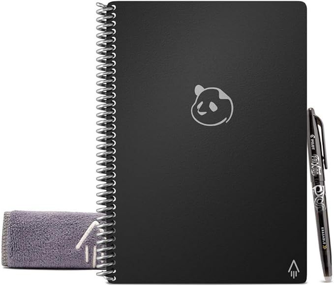 Rocketbook Panda Planner - Reusable 2021 Daily, Weekly, Monthly, Planner with 1 Pilot Frixio... | Amazon (US)