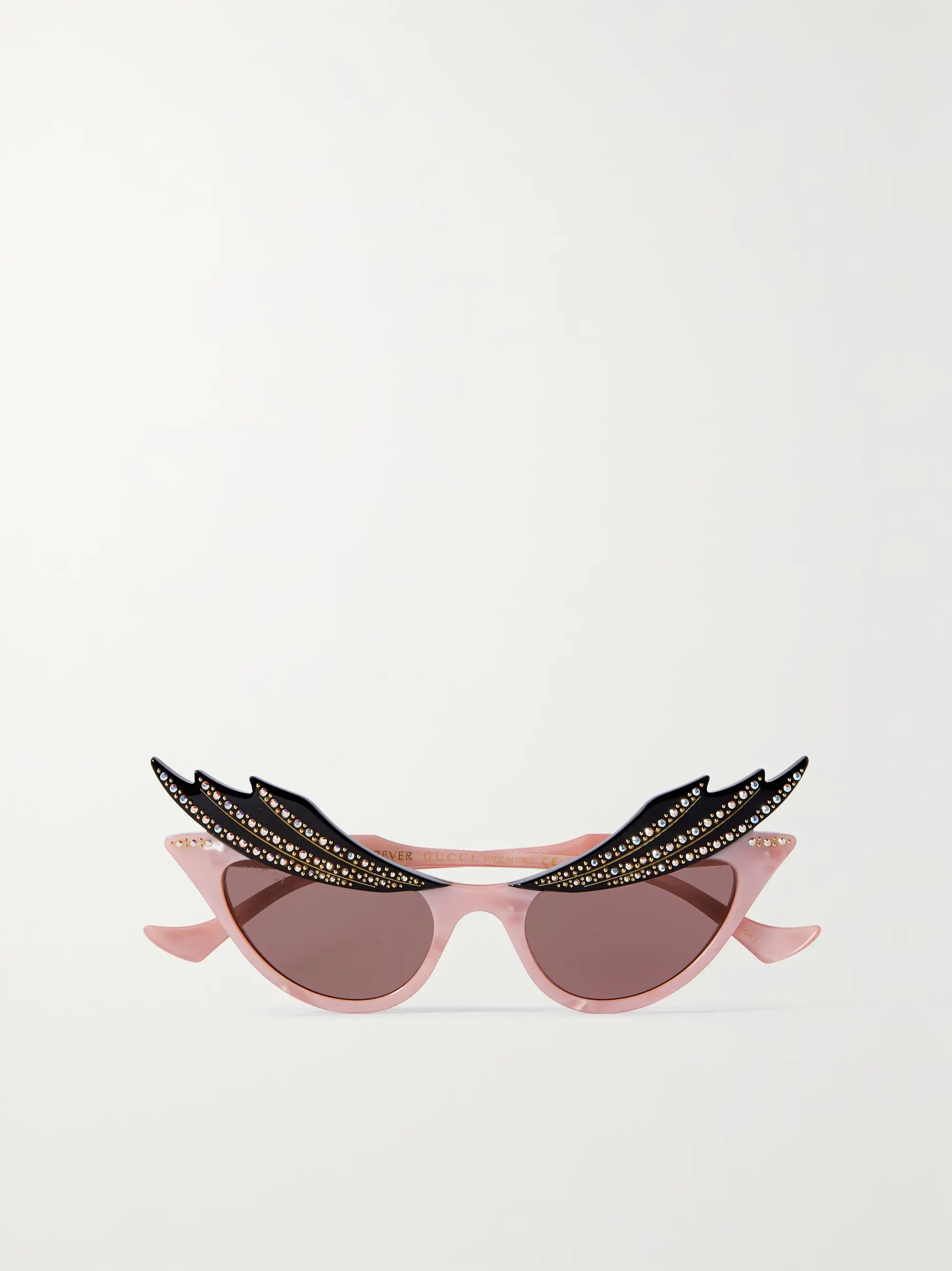 Cat-eye crystal-embellished acetate sunglasses | NET-A-PORTER (UK & EU)