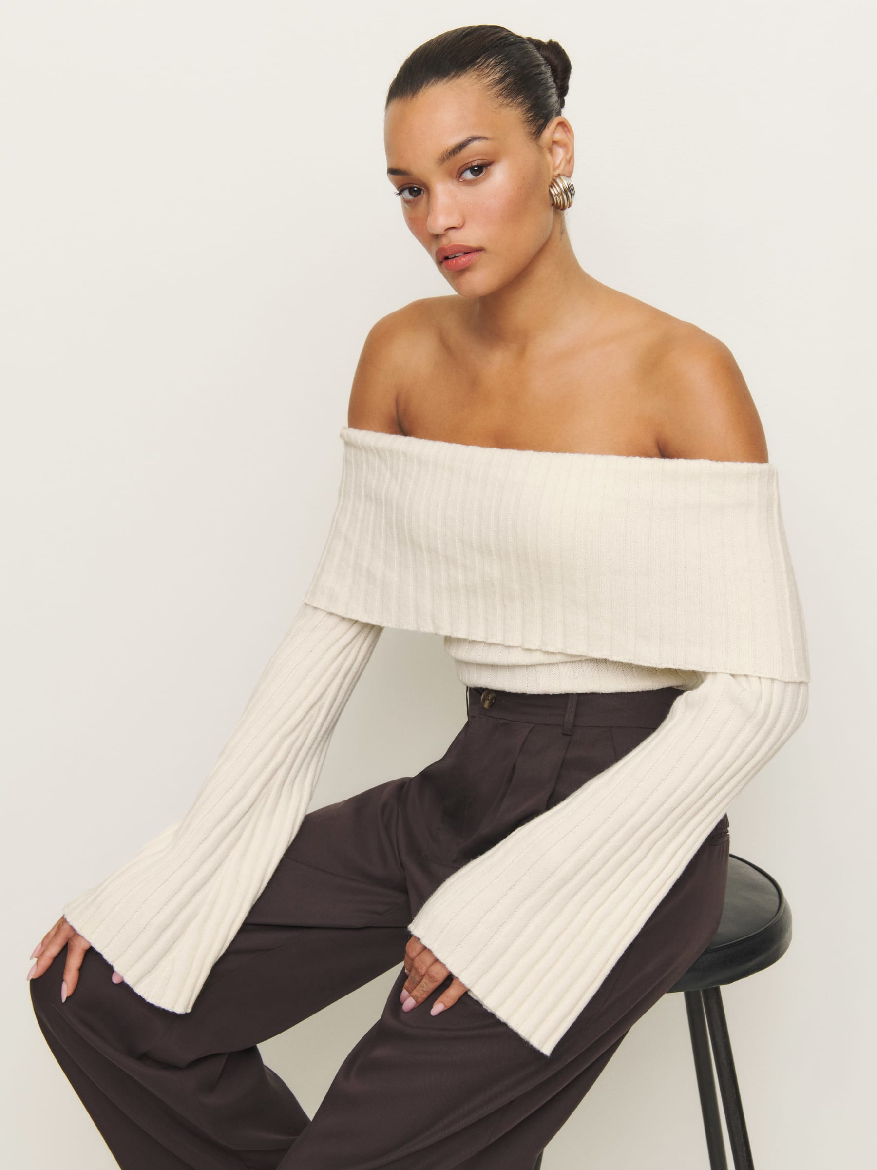 Lana Cashmere Blend Sweater | Reformation (Global)