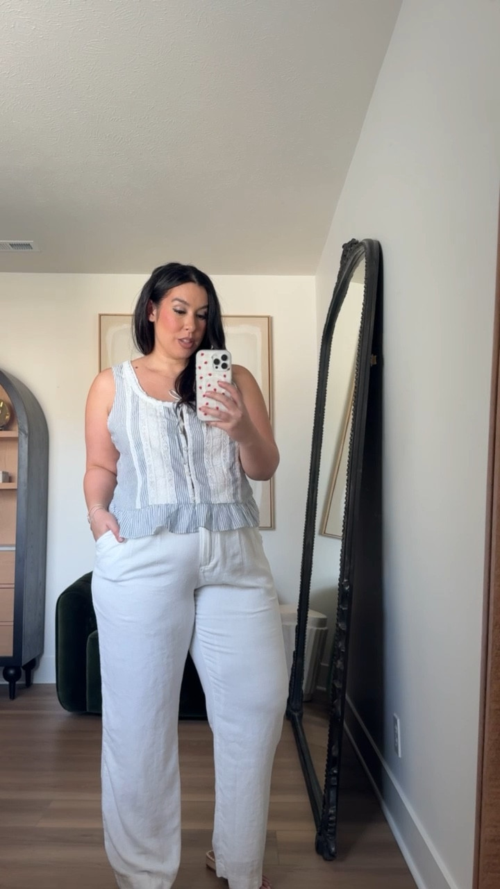 This top has a matching skirt or can be paired with pants or shorts! Shop my midsize Abercrombie favorites on sale for 25% off with my exclusive in-app code! 
-
-
-
Abercrombie sale, LTK Spring Sale, Abercrombie midsize, Midsize spring, Midsize spring haul, Midsize sale, Dress, Spring Break Finds, Curvy, Sale, Easter @abercrombie 

#LTKootd #LTKSpringSale #LTKMidsize