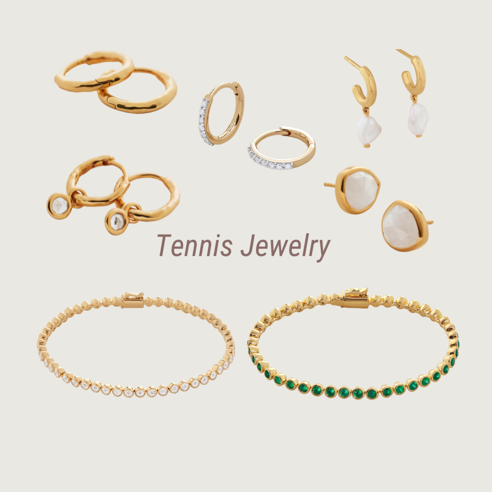 Monica Viander offers the perfect solution for affordable, long-lasting tennis jewelry. I’ve owned a lot of their pieces over the years and they offer a great service. It withstands sweat well but if you notice any reduction in shine or coating, you can ship it back to them for cleaning or replacement without cost! 

#LTKStyleTip #LTKActive #LTKFitness