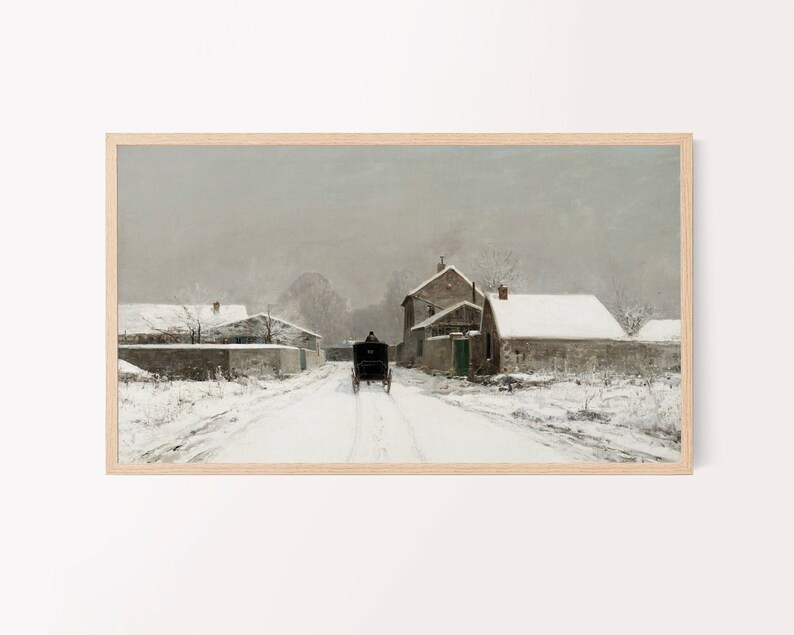 Christmas Samsung Frame Tv Art  the Frame Tv Art  Vintage - Etsy Canada | Etsy (CAD)