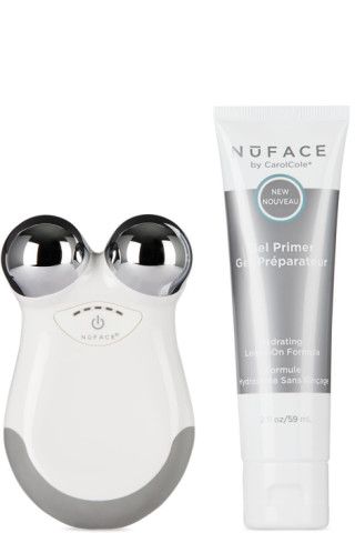 NuFACE - White Mini Facial Toning Device Kit | SSENSE
