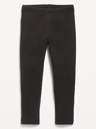 Cozy Waffle-Knit Leggings for Toddler Girls | Old Navy (US)
