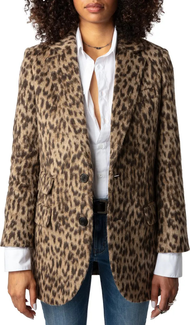 Zadig & Voltaire Violet Wild Blazer | Nordstrom | Nordstrom