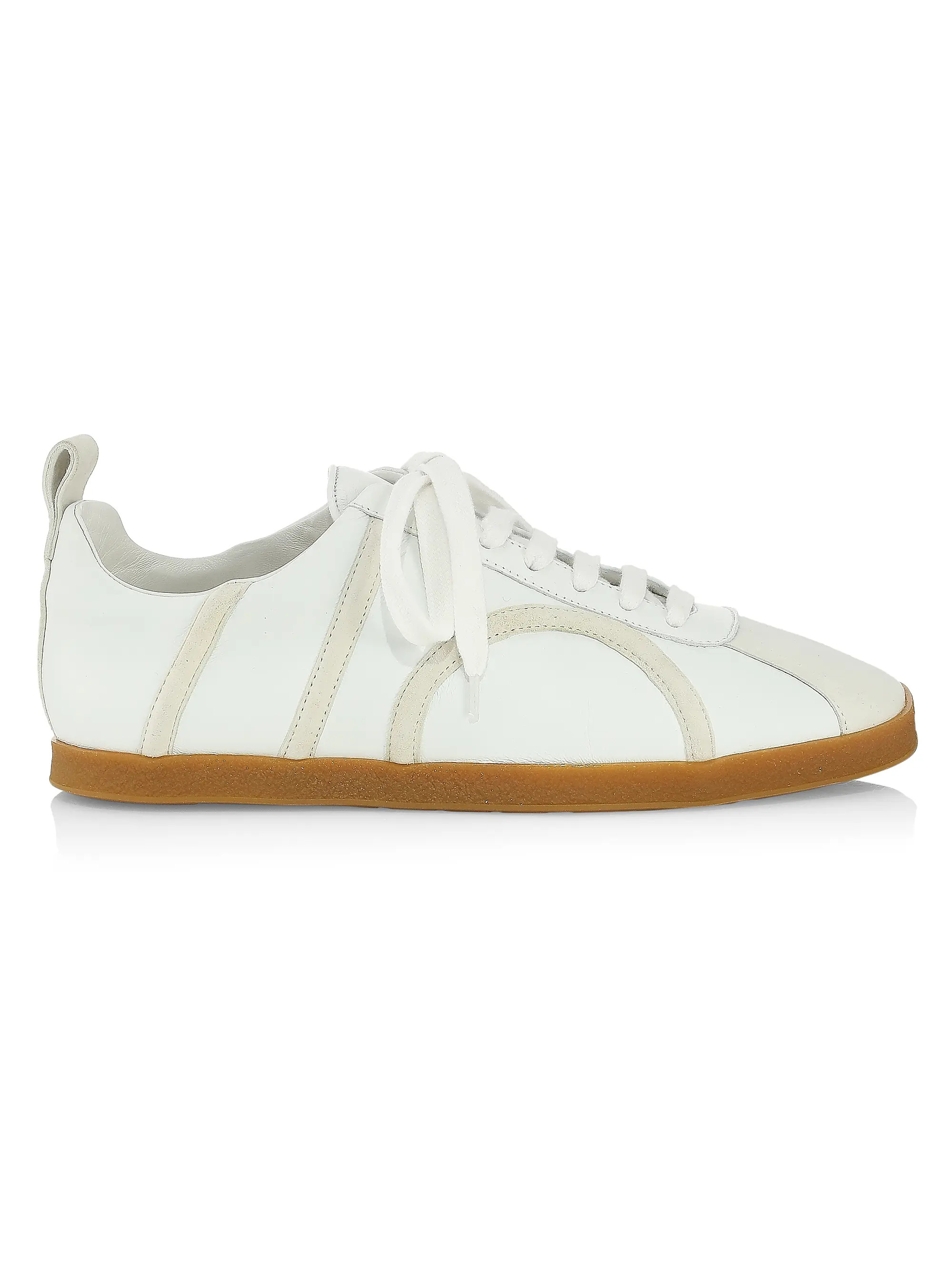 The Leather Sneakers | Saks Fifth Avenue