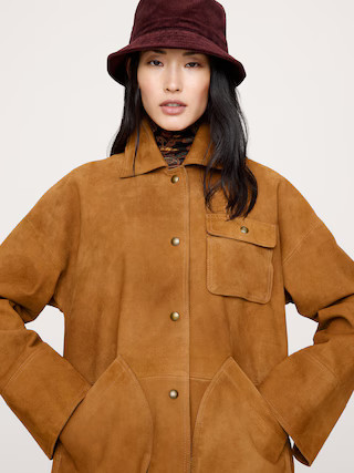 Heritage Suede Jacket | Banana Republic (US)