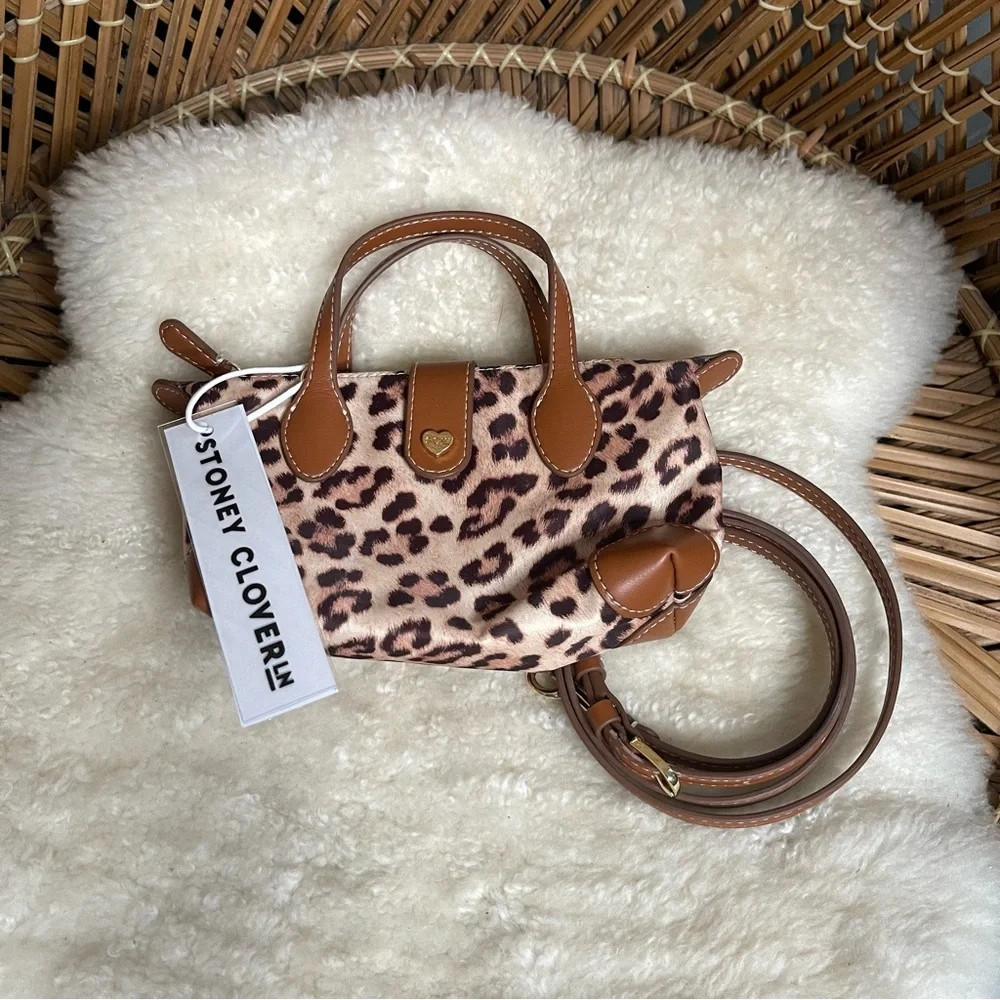 NWT Stoney Clover Lane Leopard Print Pouchette | Poshmark