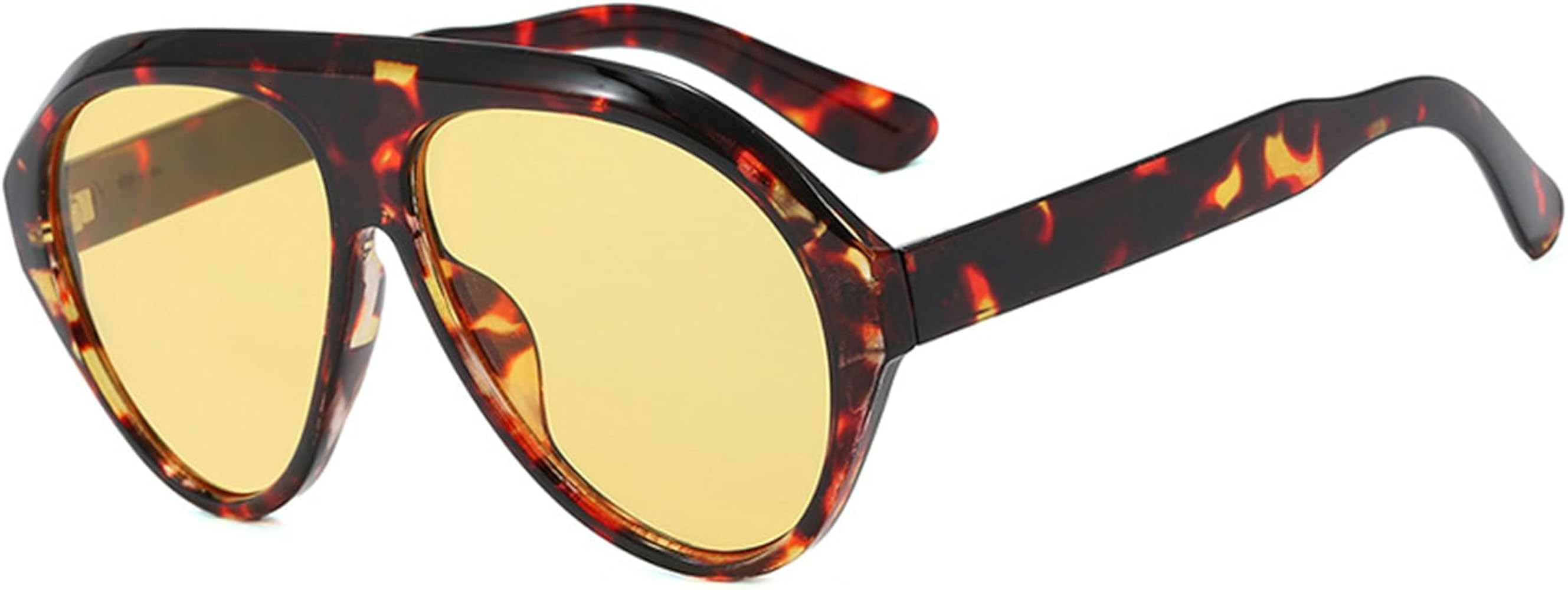 Retro Oversized Aviator Sunglasses for Women Vintage Trendy 70s Large Aviators Sun Glasses UV Pro... | Amazon (US)