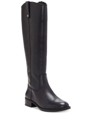 Inc Fawne Wide-Calf Riding Leather Boots, Created for Macy's Women's Shoes | Macys (US)