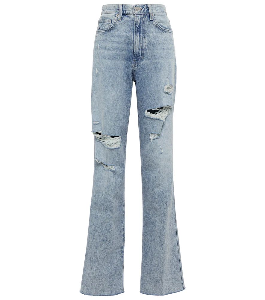 Veronica Beard Dylan high-rise flared jeans | Mytheresa (US/CA)
