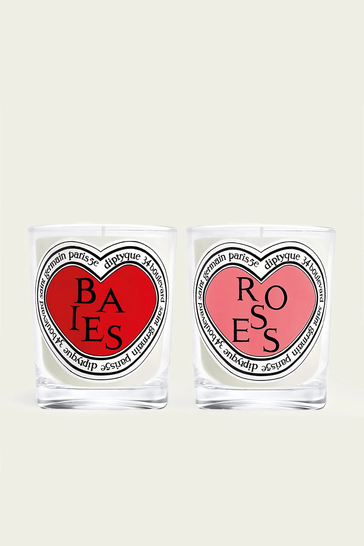 Valentine's Baies & Roses Classic Candle Duo - Limited Edition 2024 | Shop Olivia