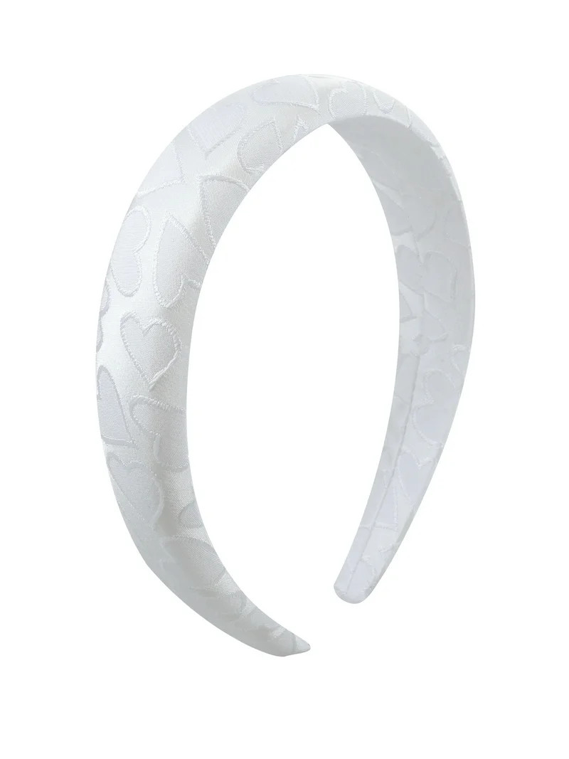 Way to Celebrate Valentine's Day White Hearts Headband, 1 piece | Walmart (US)