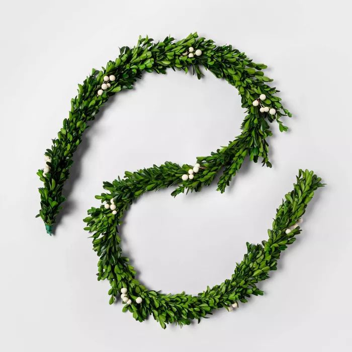 6ft Preserved Boxwood Artificial Garland - sugar paper™ | Target