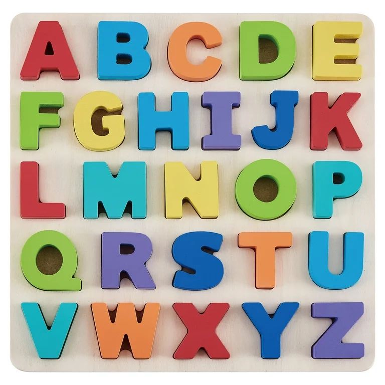Spark. Crerate. Imagine Alphabet Puzzle wooden puzzle for ages 18 months to 70 months improves yo... | Walmart (US)