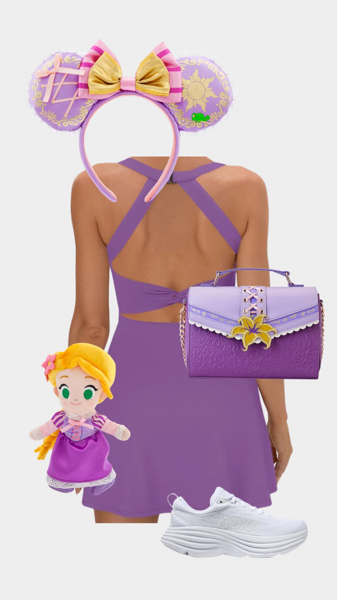 Rapunzel athletic dress outfit idea for Walt Disney World 

#LTKFitness #LTKActive #LTKSummerSales