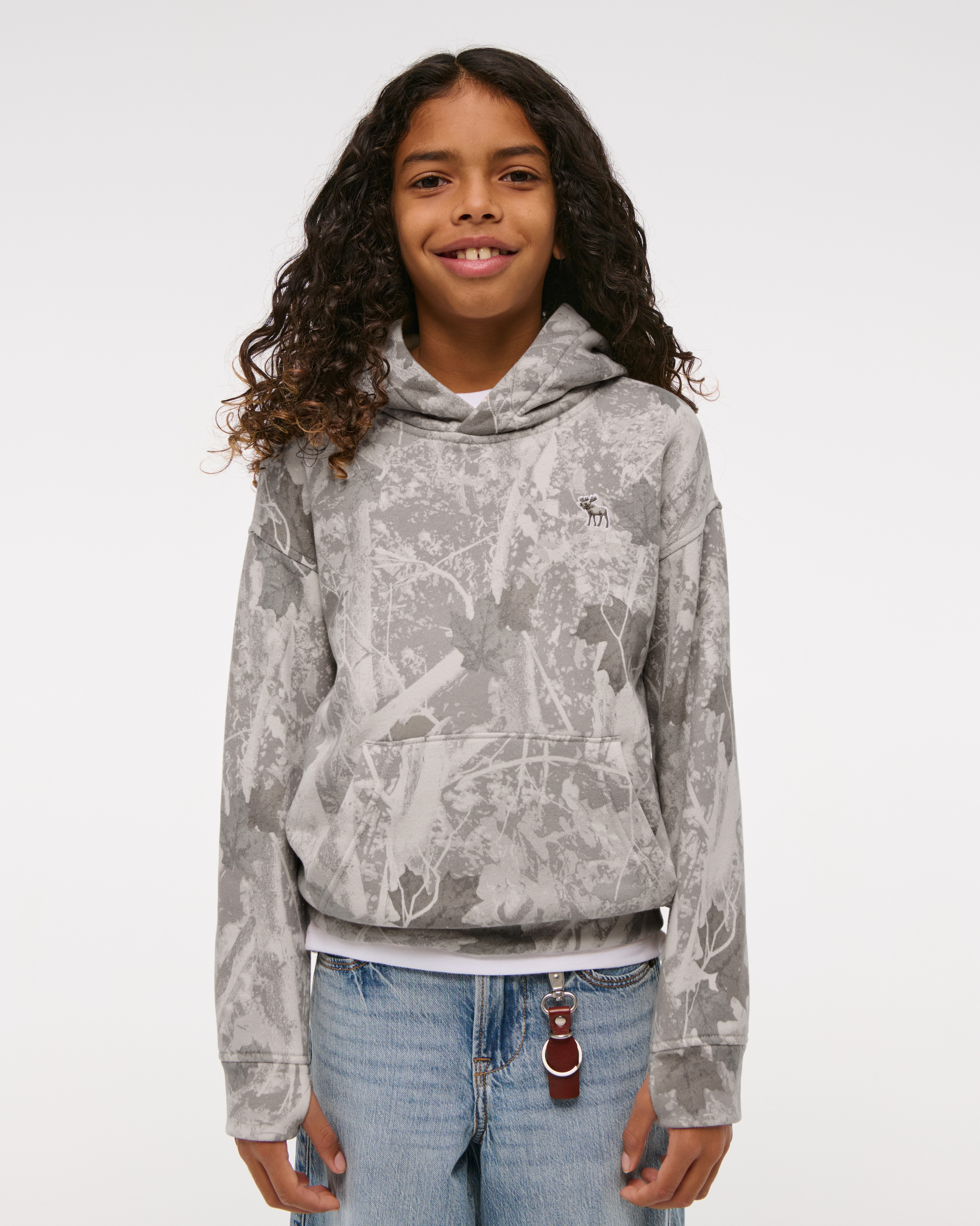 essential icon hoodie | Abercrombie & Fitch (US)