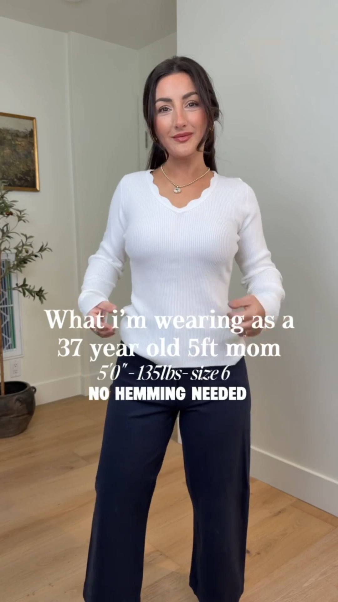 Long sleeve fall top and ponte pants you’re going to LOVE!! 🍁 l

I’m 5’0” 135lbs wearing a small in top and Quince ponte pants size 6 26” inseam

#LTKootd #LTKgrwm #LTKPetite
