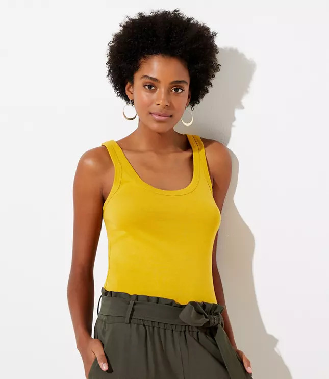 Scoop Neck Outfit-Making Tank | LOFT