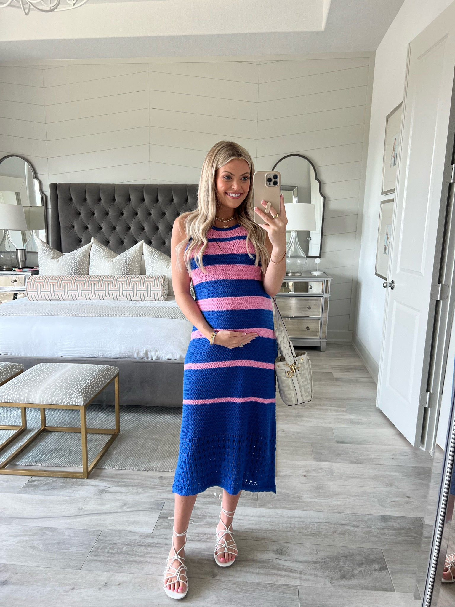 affordable bump friendly summer dress (wearing size small in dress & sandals fit true to size)

affordable fashion, walmart fashion, midi dress, knit dress, summer dress, white sandals, strappy sandals, bump friendly, pregnant 

#LTKbump #LTKshoecrush #LTKunder50