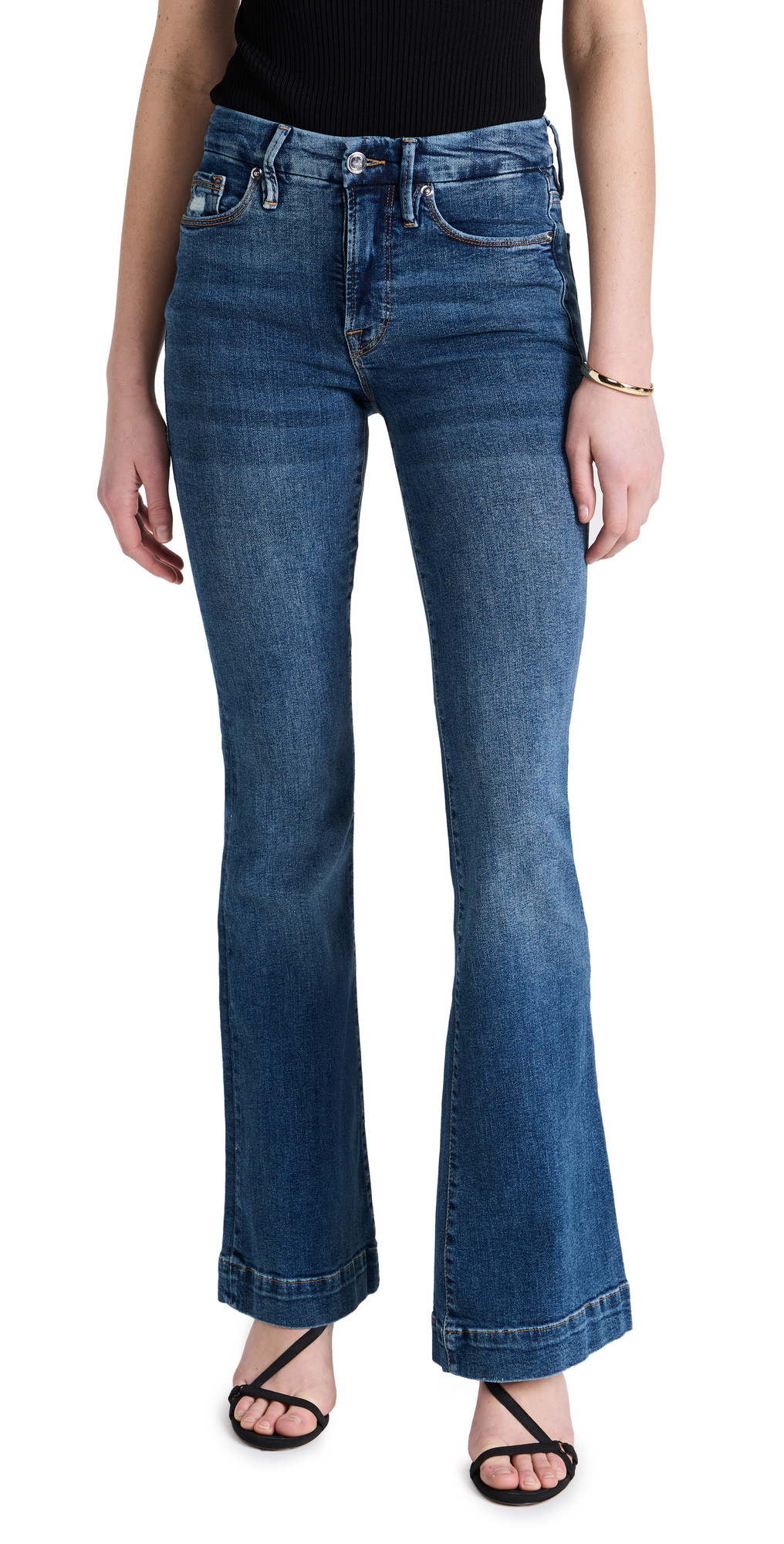 Good Flare with Deco Back Yoke A Jeans | Shopbop