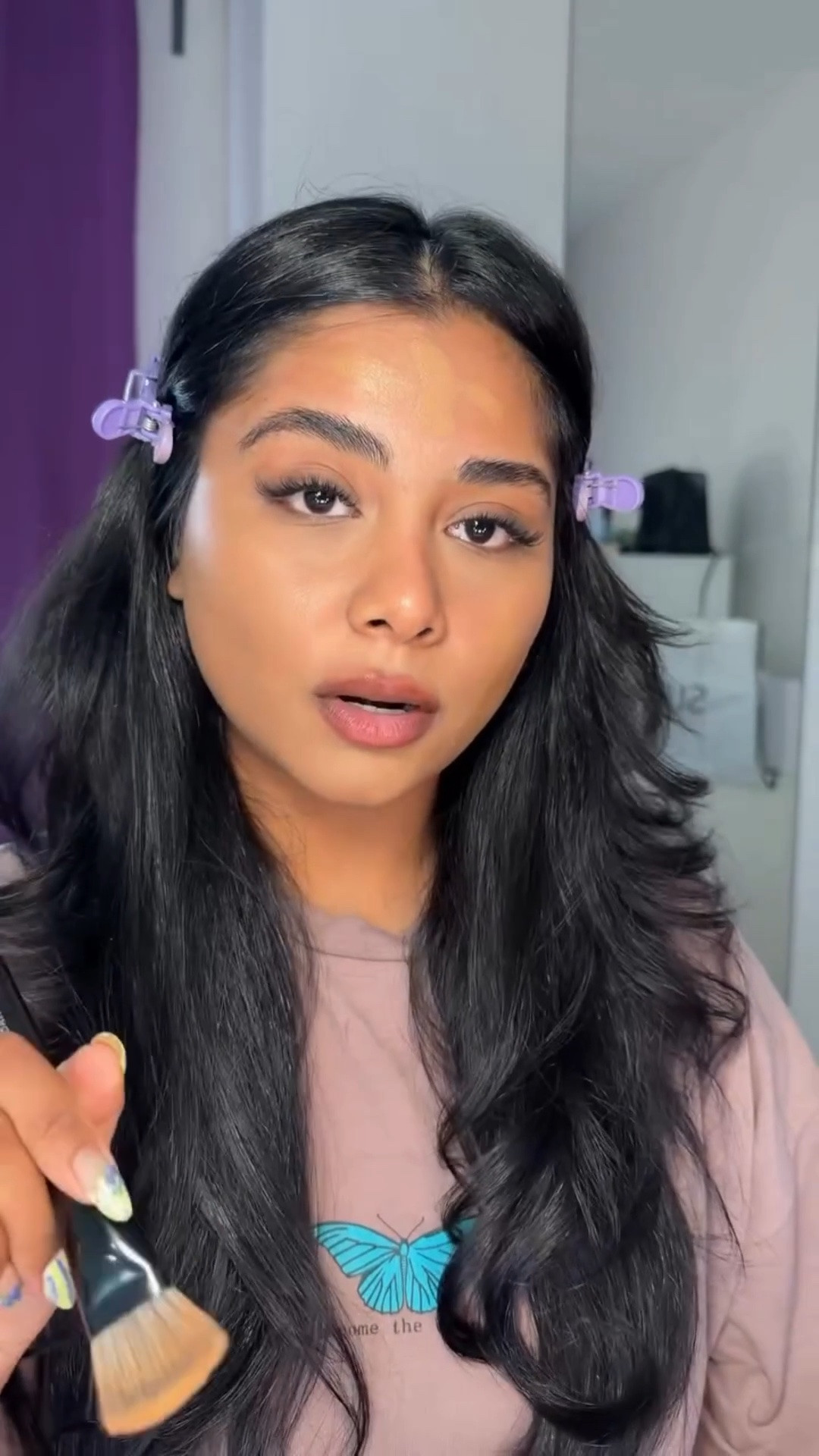 @lysbeautyofficial @hourglasscosmetics @sephoracanada @hudabeauty @benefitcanada @fwee_makeup #makeuptutorial #grwm #grwmroutine #makeup #chitchatgrwm