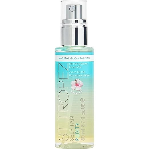 St. Tropez Self Tan Purity Face Mist, Natural Sunkissed Glow Face Tan with Hyaluronic Acid & Anti... | Amazon (US)