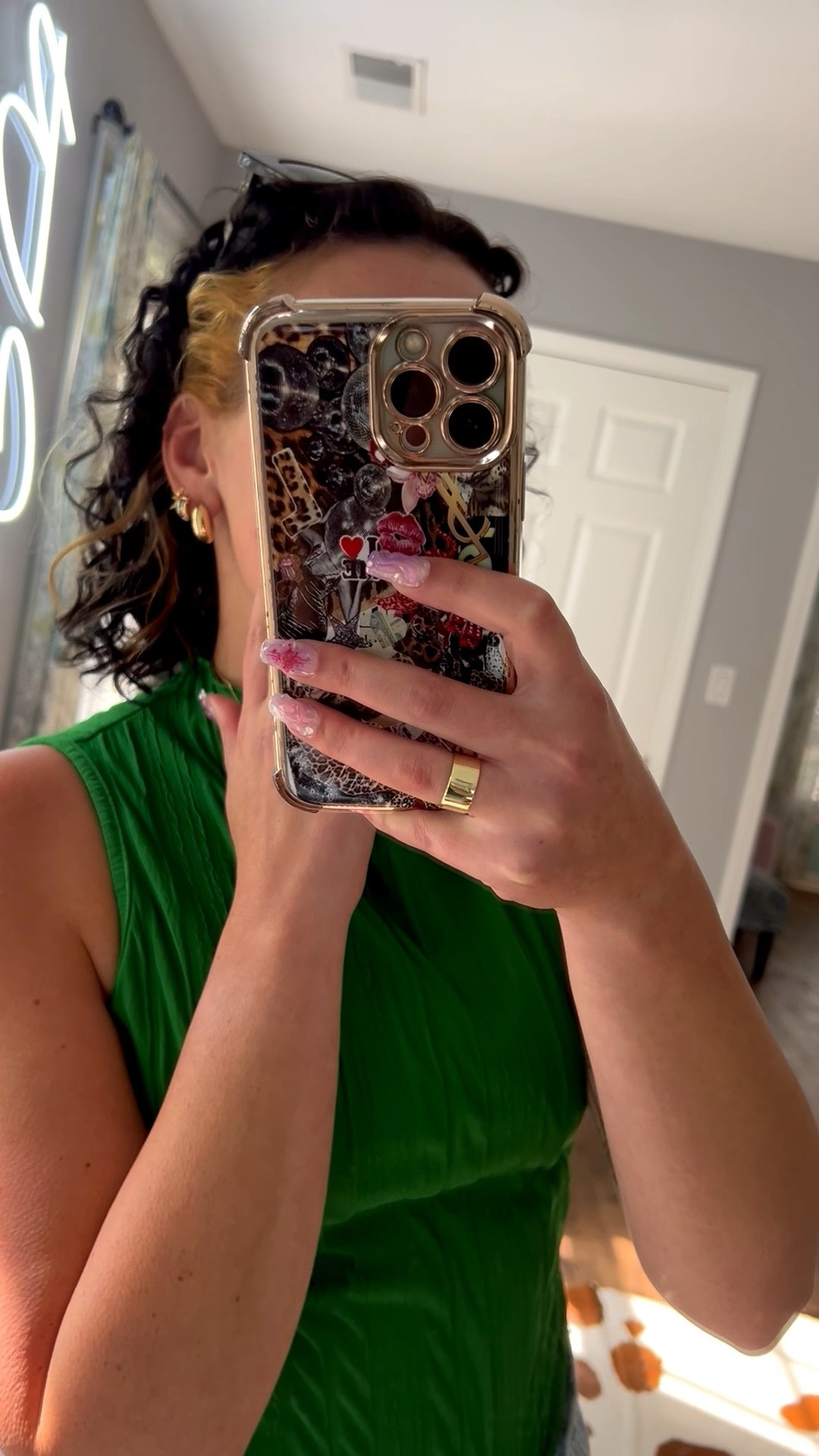 Nails, casual work outfit, and jewelry 💅🏻💍💚

#LTKStyleTip #LTKWorkwear #LTKShoeCrush