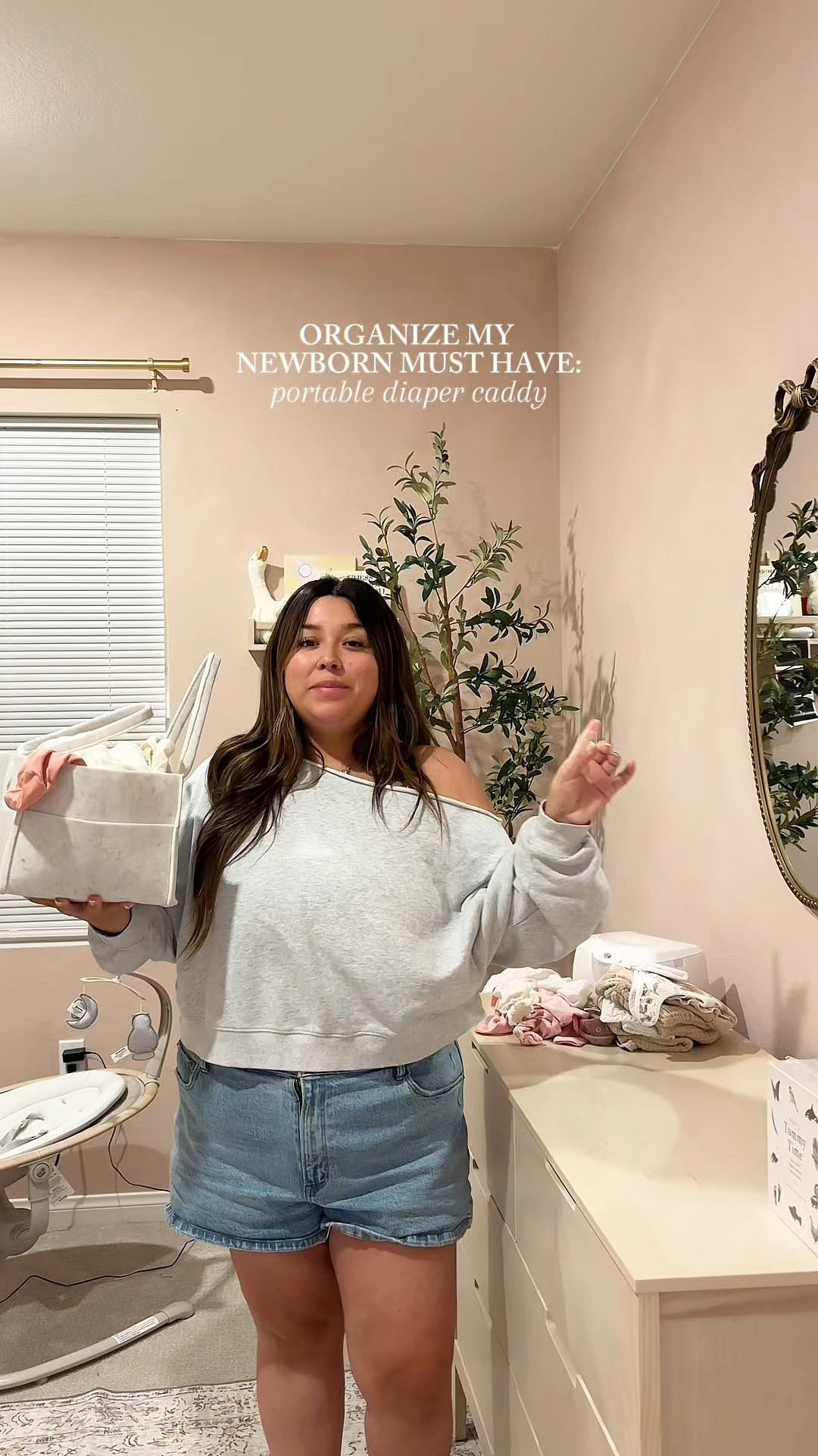 if you have or are expecting a newborn, you NEED a diaper caddy! for us it’s made diaper changes so much easier, especially during these first few weeks where you’re running these 4 on repeat: feed, burp, change, nap 🔁 


#fyp #newborn #newbornessentials #diapercaddy #diapercaddyrestock #organizewithme #firsttimemom #firsttimemommusthaves