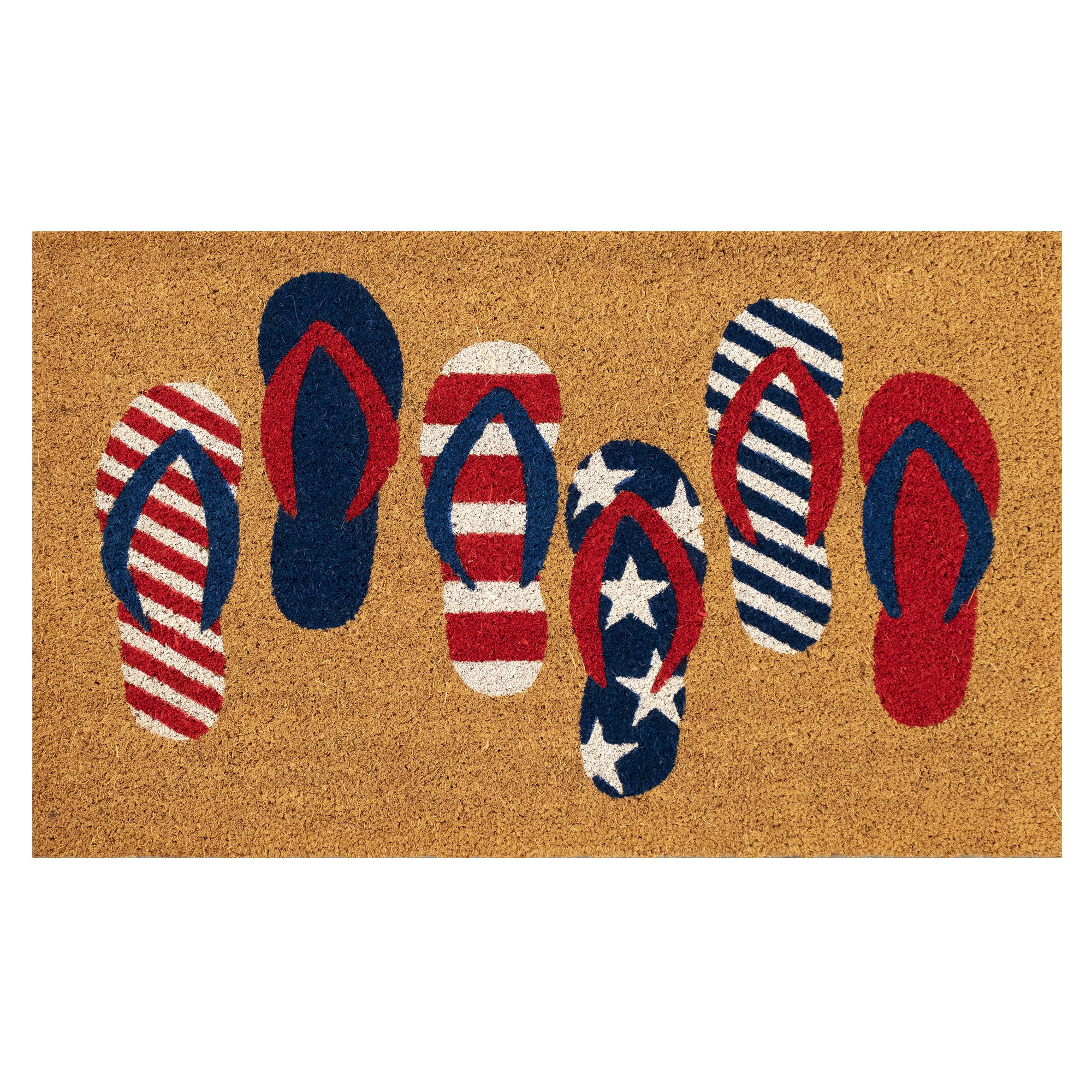 Cracraft Non-Slip Independence Day Doormat | Birch Lane