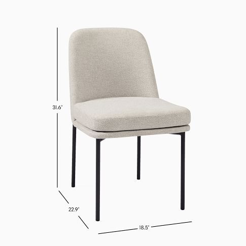 Jack Metal Frame Dining Chair | West Elm (US)