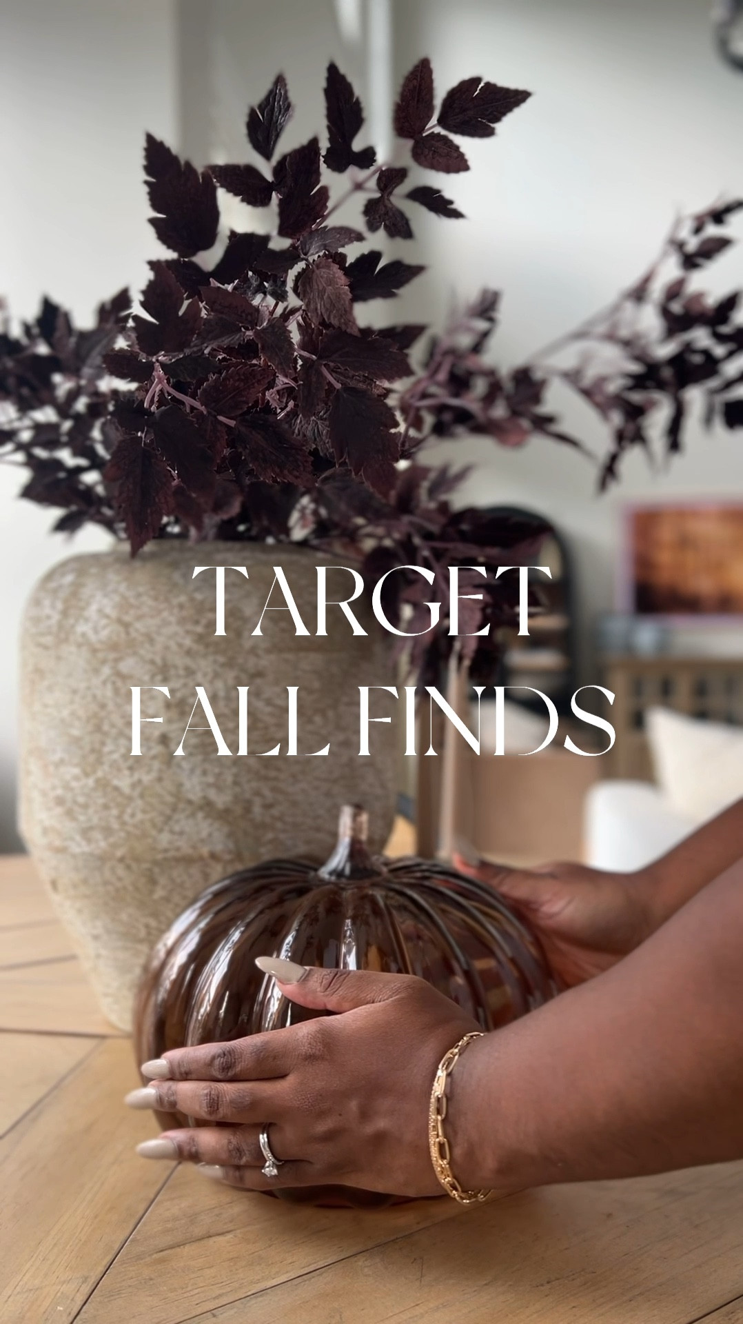 Target fall home decor, fall stems, pumpkins, modern organic, neutral fall, home decor, amazon, vase

#LTKHome #LTKVideo #LTKSeasonal