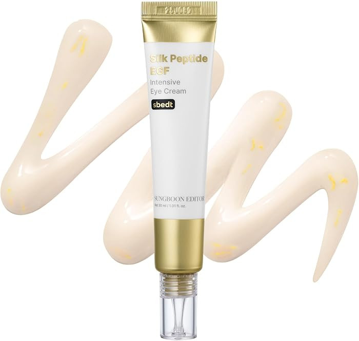 SUNGBOON EDITOR Silk Peptides EGF Intensive Eye Cream with Copper Peptides for Puffiness & Fine L... | Amazon (US)