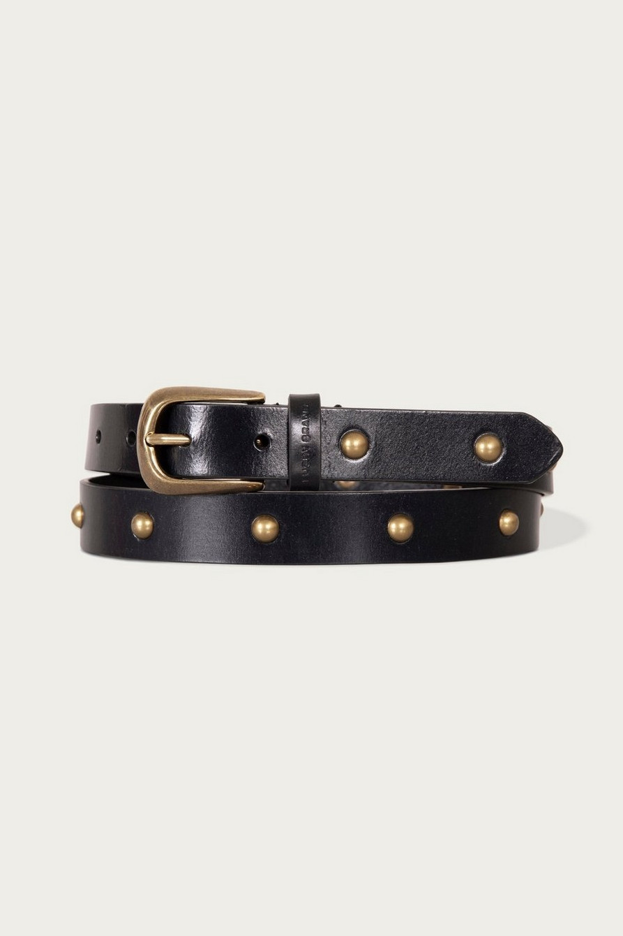 DOME STUDDED LEATHER BELT | Lucky Brand