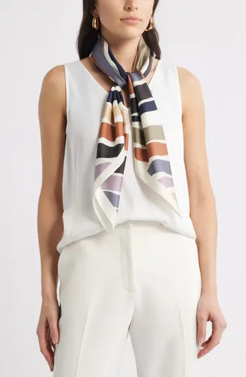 Printed Square Silk Scarf | Nordstrom